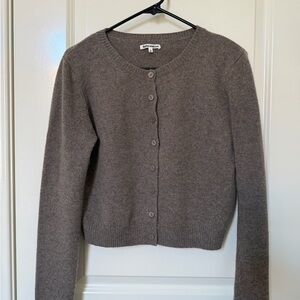 Reformation Cashmere Cardigan Sweater